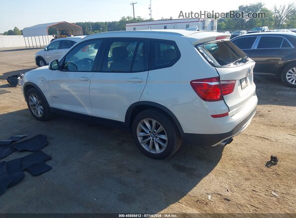 5UXWX9C35H0T21946 2017 BMW X3 White Задня ліва чверть