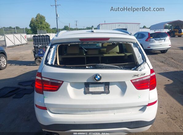 5UXWX9C35H0T21946 2017 BMW X3 White 