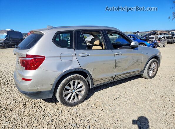 5UXWX9C36H0T22202 2017 BMW X3 Silver Tył prawy