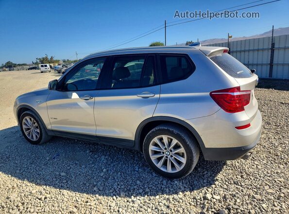 5UXWX9C36H0T22202 2017 BMW X3 Silver Tył lewy