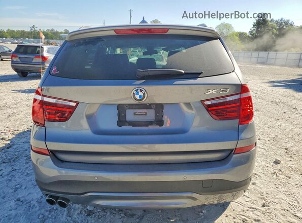 5UXWX9C37H0T20488 2017 BMW X3 Gray Vista trasera