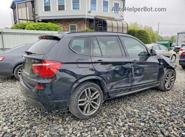 5UXWX9C37H0T21169 2017 BMW X3 Black Tył prawy