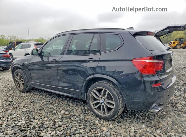 5UXWX9C37H0T21169 2017 BMW X3 Black Tył lewy