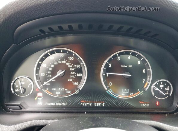5UXWX9C37H0T21169 2017 BMW X3 Black Widok zestawu wskaźników