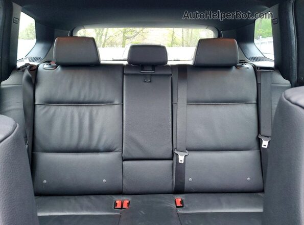 5UXWX9C37H0T21169 2017 BMW X3 Black Widok tylnych siedzeń