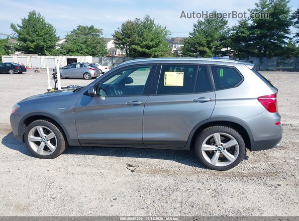 5UXWX9C37H0T25027 2017 BMW X3 Gray Панорамний вид салону 360°