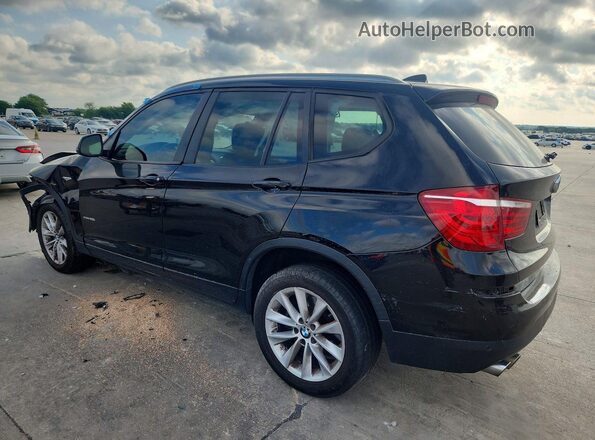5UXWX9C37H0W77914 2017 BMW X3 Black Trasero izquierdo