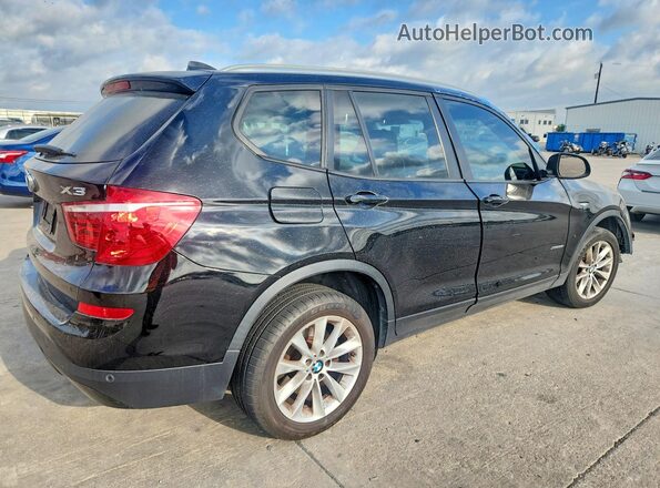 5UXWX9C37H0W77914 2017 BMW X3 Black Trasero derecho