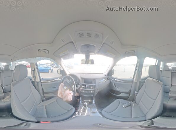 5UXWX9C37H0W77914 2017 BMW X3 Black Vista interior de 360 grados