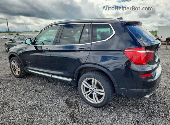 5UXWX9C38H0T21715 2017 BMW X3 Black Задня ліва чверть
