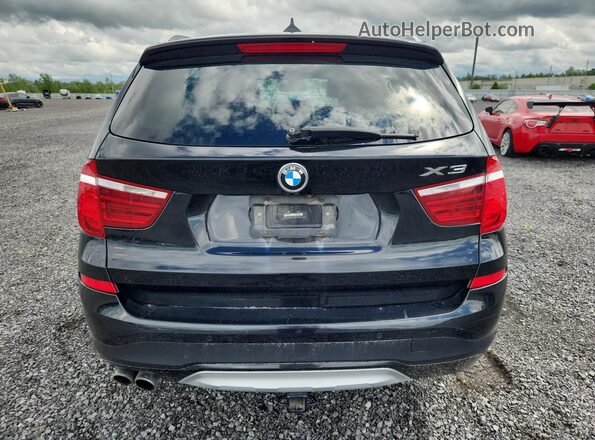 5UXWX9C38H0T21715 2017 BMW X3 Black 