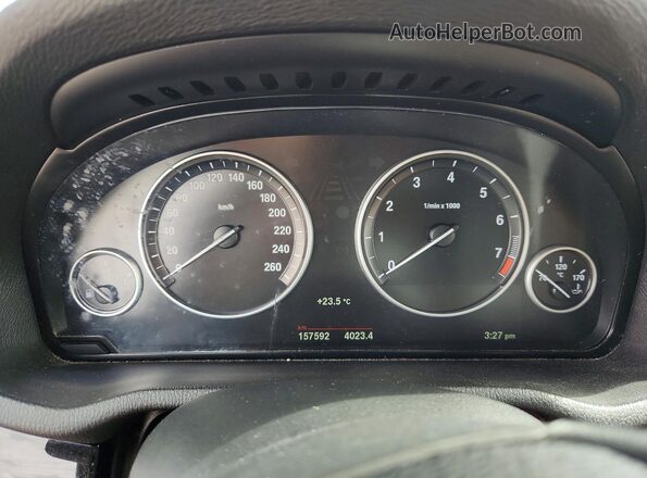 5UXWX9C38H0T21715 2017 BMW X3 Black Вид щитка приладів