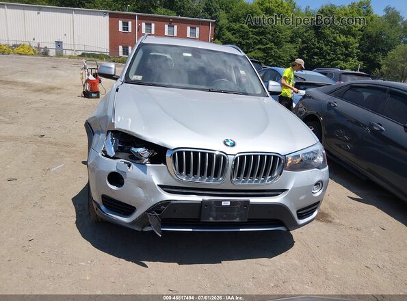 5UXWX9C39H0W73850 2017 BMW X3 Серебряный Вид щитка приборов