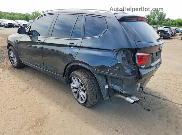 5UXWX9C3XH0T16757 2017 BMW X3 Black Rear left