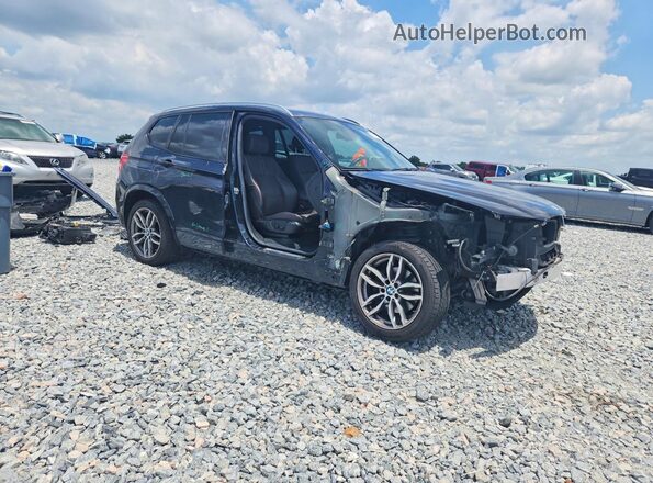 5UXWX9C3XH0T22154 2017 BMW X3 Black Առջևի աջ
