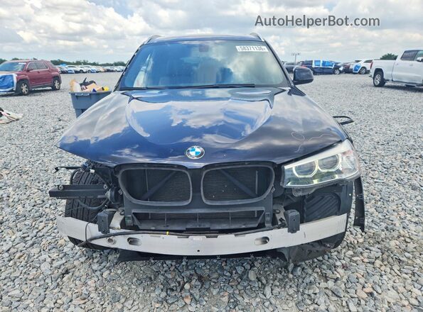 5UXWX9C3XH0T22154 2017 BMW X3 Black Դիմացի տեսք