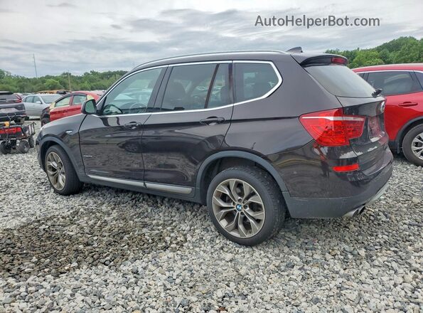 5UXWX9C50G0D86240 2016 BMW X3 Black Հետևի ձախ