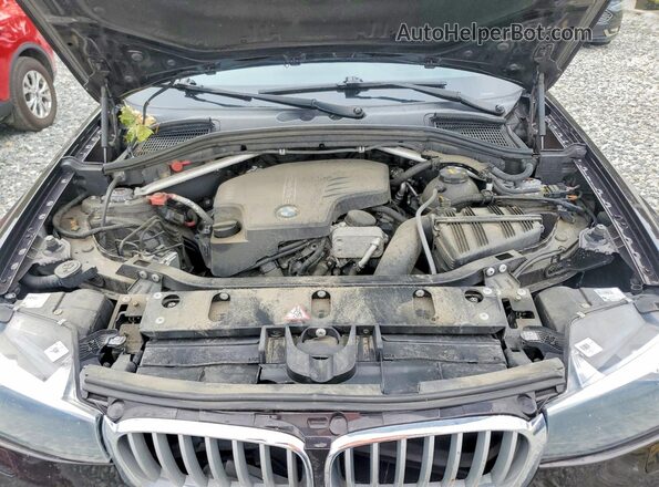 5UXWX9C50G0D86240 2016 BMW X3 Black Շարժիչի բաժամունքի տեսք
