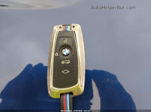 5UXWX9C50G0D91387 2016 BMW X3 Blue წინა პანელის ხედი