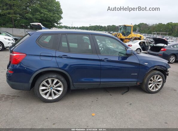 5UXWX9C50G0D91387 2016 BMW X3 Blue სალონის 360-გრადუსიანი ხედი