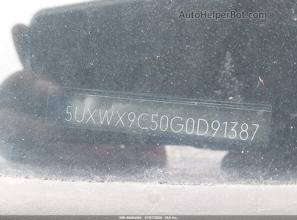 5UXWX9C50G0D91387 2016 BMW X3 Blue 