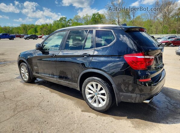 5UXWX9C50H0D97904 2017 BMW X3 Black Задня ліва чверть
