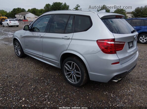 5UXWX9C51G0D82875 2016 BMW X3 Navy Задня ліва чверть