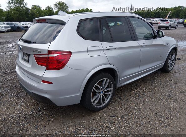 5UXWX9C51G0D82875 2016 BMW X3 Navy Задня права чверть