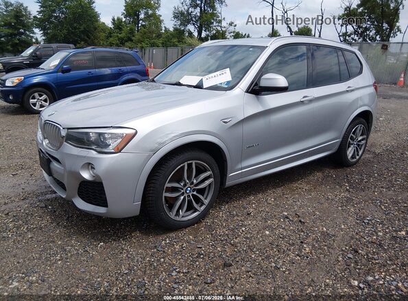 5UXWX9C51G0D82875 2016 BMW X3 Navy Передня ліва чверть