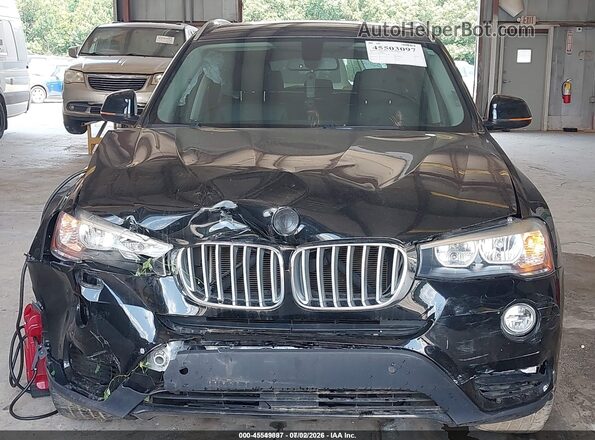 5UXWX9C51G0D92855 2016 BMW X3 Black Widok deski rozdzielczej