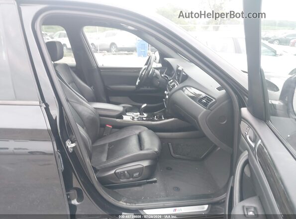 5UXWX9C51G0D93424 2016 BMW X3 Black Front interior view