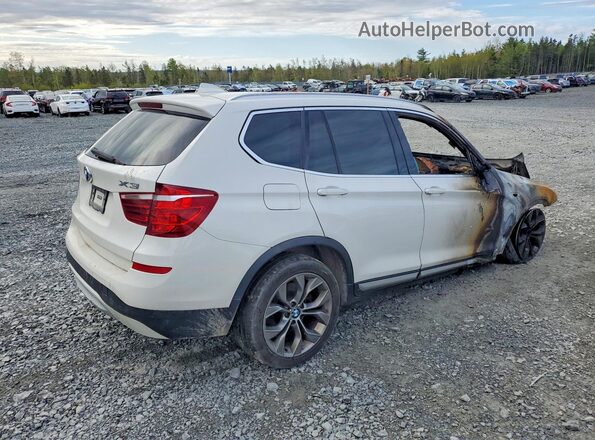5UXWX9C51H0T02229 2017 BMW X3 White Rear right