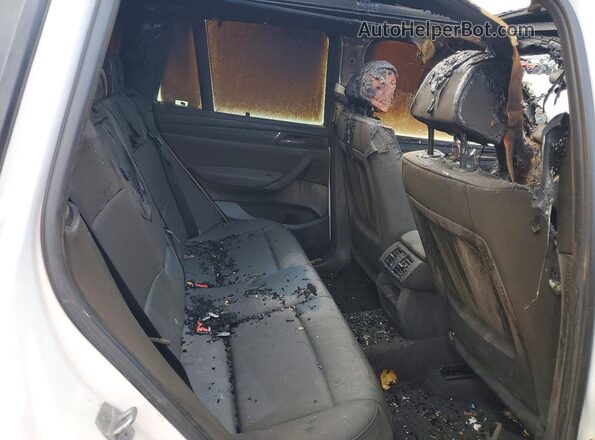 5UXWX9C51H0T02229 2017 BMW X3 White Rear interior view