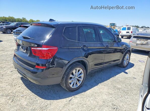 5UXWX9C52G0D63395 2016 BMW X3 Black Rear right