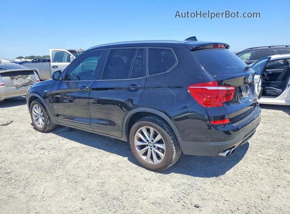 5UXWX9C52G0D63395 2016 BMW X3 Black Rear left