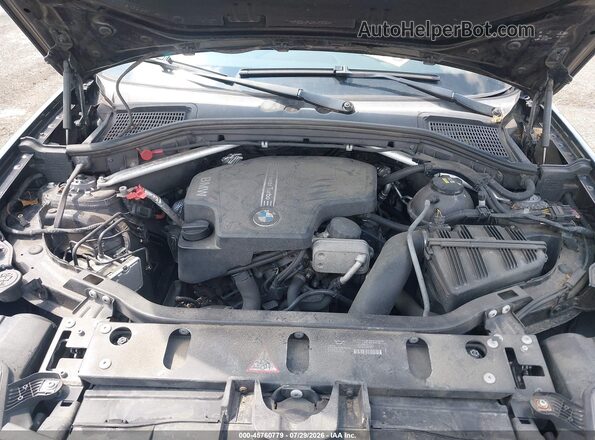 5UXWX9C52G0D63686 2016 BMW X3 Black უკანა ხედი