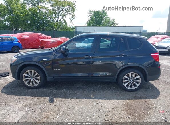 5UXWX9C52G0D63686 2016 BMW X3 Black სალონის 360-გრადუსიანი ხედი