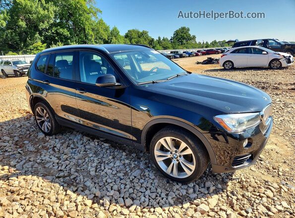 5UXWX9C52G0D68502 2016 BMW X3 Black Առջևի աջ