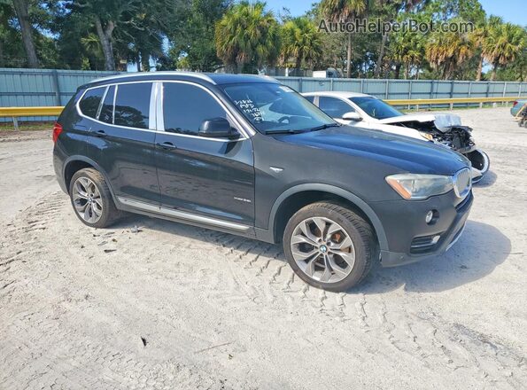 5UXWX9C52G0D89883 2016 BMW X3 Black Delantero derecho