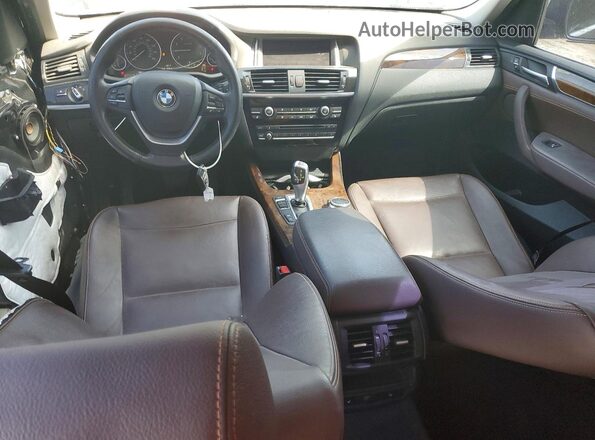 5UXWX9C52G0D89883 2016 BMW X3 Black Vista del salpicadero