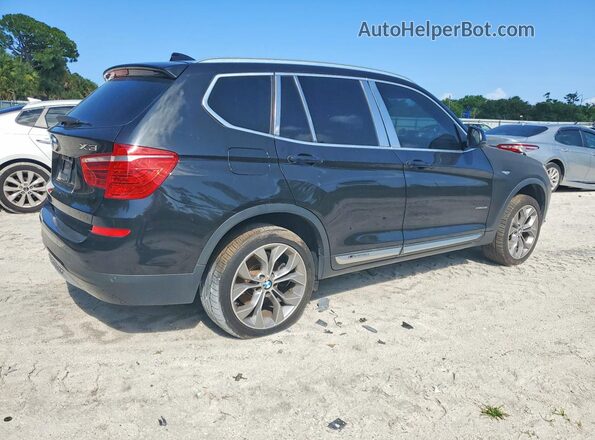 5UXWX9C52G0D89883 2016 BMW X3 Black Trasero derecho