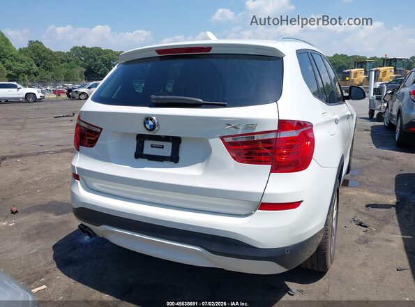 5UXWX9C52G0D95005 2016 BMW X3 White 