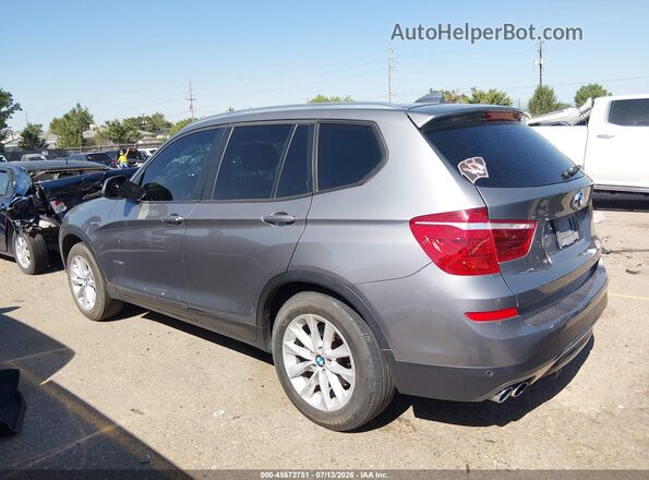 5UXWX9C52H0T07228 2017 BMW X3 Серебряный Панорамный вид салона 360°