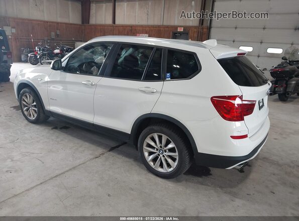 5UXWX9C52H0T10470 2017 BMW X3 White Tył lewy