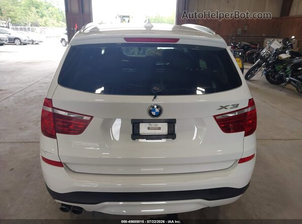 5UXWX9C52H0T10470 2017 BMW X3 White 