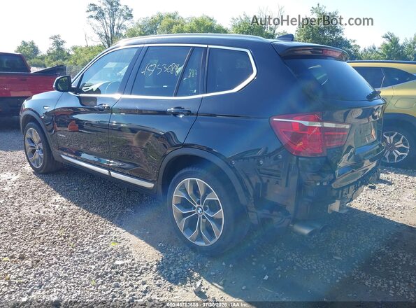 5UXWX9C53G0D71957 2016 BMW X3 Black უკანა მარცხენა