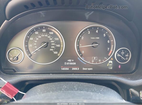 5UXWX9C53G0D71957 2016 BMW X3 Black უკანა სავარძლების ხედი