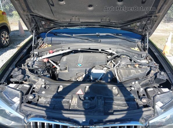 5UXWX9C53G0D71957 2016 BMW X3 Black უკანა ხედი