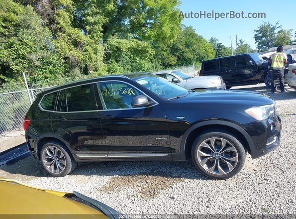 5UXWX9C53G0D71957 2016 BMW X3 Black სალონის 360-გრადუსიანი ხედი