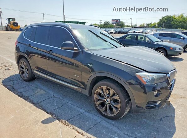 5UXWX9C53G0D76852 2016 BMW X3 Black Front right